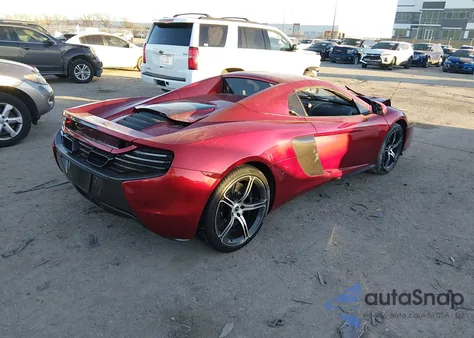 2015 Mclaren 650S z USA, uszkodzony, nr VIN SBM11FAA2FW004592